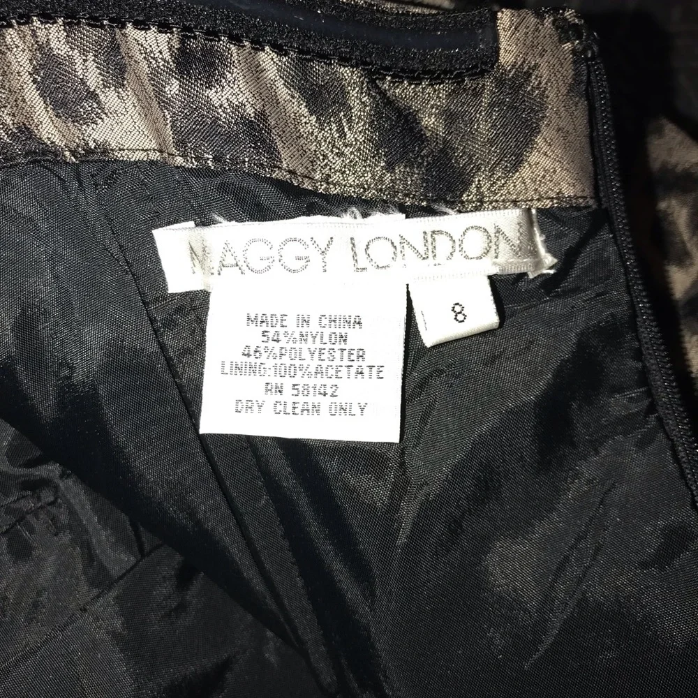 Maggy London strapless cocktail - Picture 10 of 10